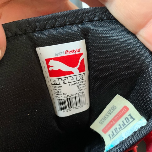 $60🔥Ferrari for Puma shoes size 6.5 or 40 - Picture 7 of 7